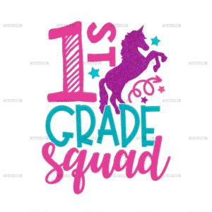 1st Grade Squad DTF Transfer