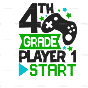 4th Grade Player-1 Start DTF Transfer