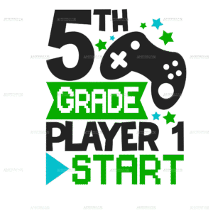 5th Grade Player-1 Start DTF Transfer