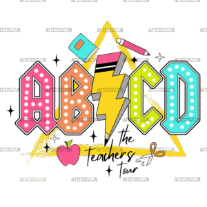 ABCD The Teachers Tour-1 DTF Transfer