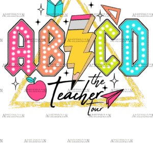ABCD The Teachers Tour-2 DTF Transfer