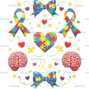 Autism Awareness-13 DTF Transfer