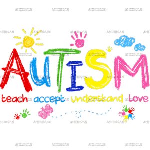 Autism Awareness Art DTF Transfer