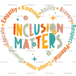 Autism Inclusion Matters DTF Transfer