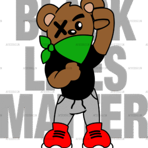 BLM Bear DTF Transfer