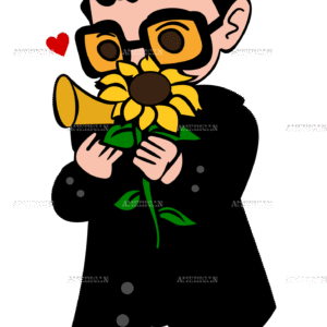 Bad Bunny Baby Sunflower DTF Transfer