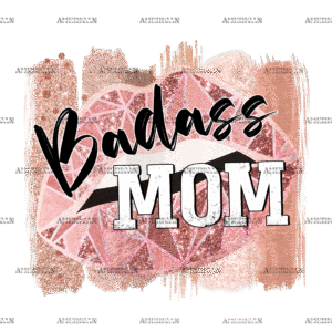 Badass Mom Lips DTF Transfer