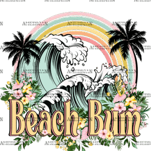 Beach Bum DTF Transfer