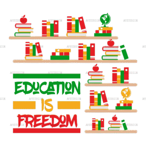 Black History Education Is Freedom DTF Transfer