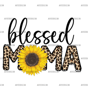 Blessed Mama-2 DTF Transfer