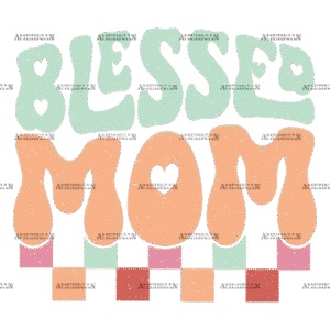 Blessed Mom-5 DTF Transfer