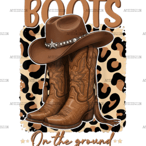 Boots On The Ground-10 DTF Transfer