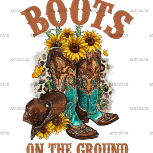Boots On The Ground-18 DTF Transfer