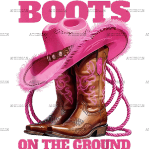 Boots On The Ground-30 DTF Transfer