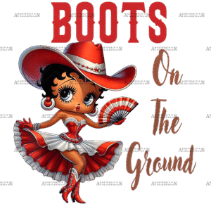 Boots On The Ground-32 DTF Transfer
