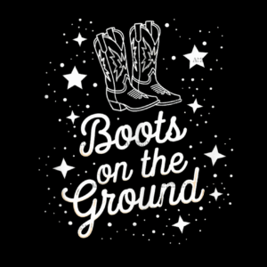 Boots On The Ground-60 DTF Transfer