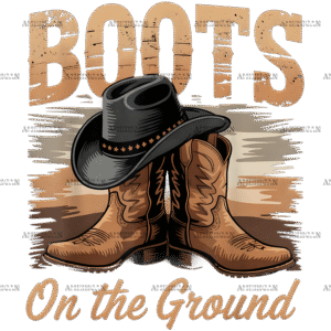 Boots On The Ground-9 DTF Transfer