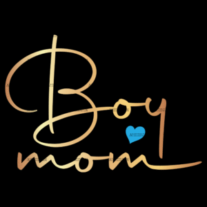 Boy Mom Black DTF Transfer