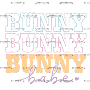 Bunny Bunny Babe DTF Transfer
