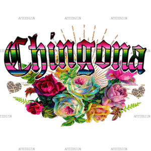 Chingona Serape Print Dtf Transfer