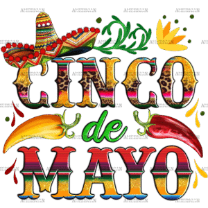 Cinco De Mayo-2 DTF Transfer