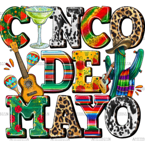 Cinco De Mayo-3 DTF Transfer