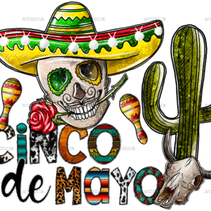 Cinco De Mayo 2 Dtf Transfer