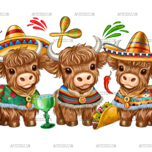 Cinco De Mayo Heifers-2 DTF Transfer