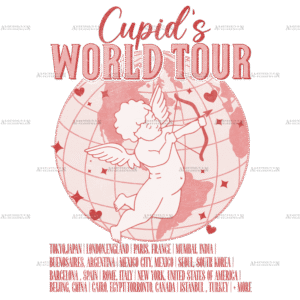 Cupid's World Tour DTF Transfer