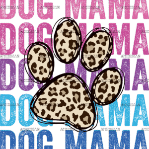 Dog Mama DTF Transfer