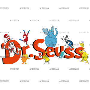 Dr. Seuss DTF Transfer