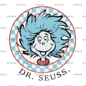 Dr. Seuss Circle DTF Transfer
