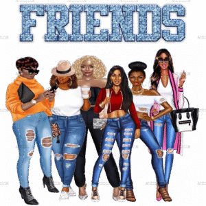 Friends DTF Transfer