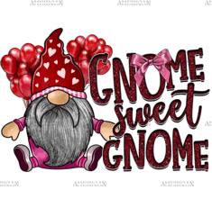 Gnome Sweet Gnome DTF Transfer