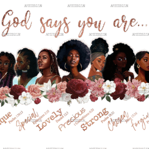 God Says You Are DTF Transfer