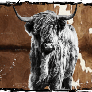 Highland Cow-2 DTF Transfer