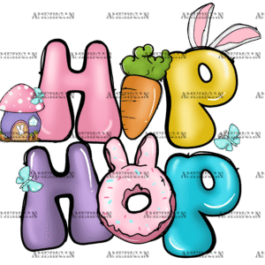 Hip Hop Donut DTF Transfer