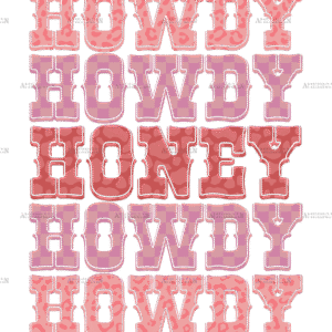 Howdy Honey DTF Transfer
