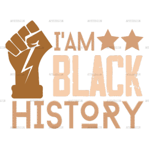 I am Black History-8 DTF Transfer