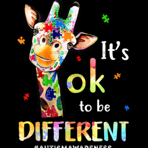 Its Ok To Be Different-7 DTF Transfer