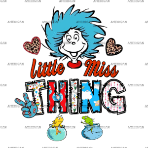 Little Miss Thing DTF Transfer