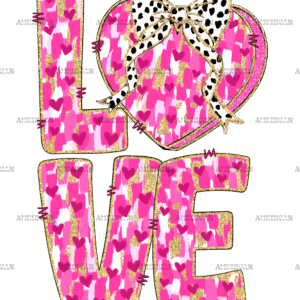 Love Heart-2 DTF Transfer