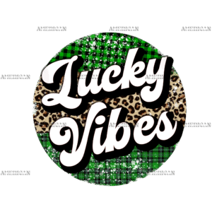 Lucky Vibes-1 DTF Transfer