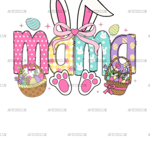 Mama Easter DTF Transfer