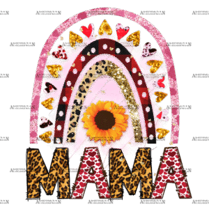 Mama Rainbow DTF Transfer