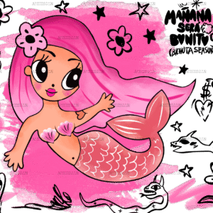 Manana Sera Bonito Mermaid-2 Dtf Transfer