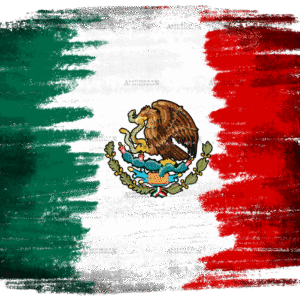 Mexican Flag Dtf Transfer