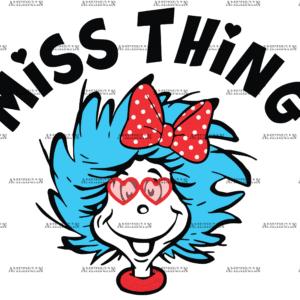 Miss Thing-2 DTF Transfer