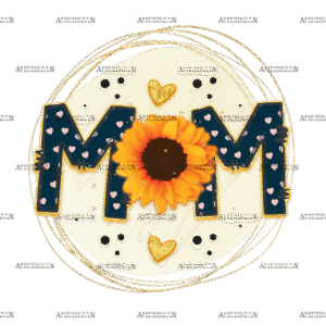 Mom Circle DTF Transfer