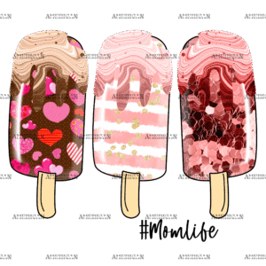 Mom Life Icecream DTF Transfer